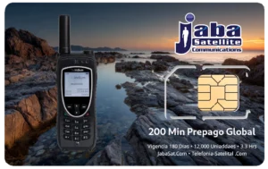 200Min SIM Prepago IRIDIUM 2026