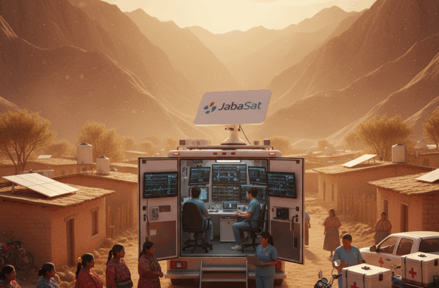 JabaSat: Telemedicina Vía Satélite para Unidades de Salud Móviles en México