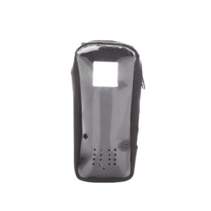 Funda de Piel Reforzada, con Frente Transparente para Serie Satelital IC-SAT100.