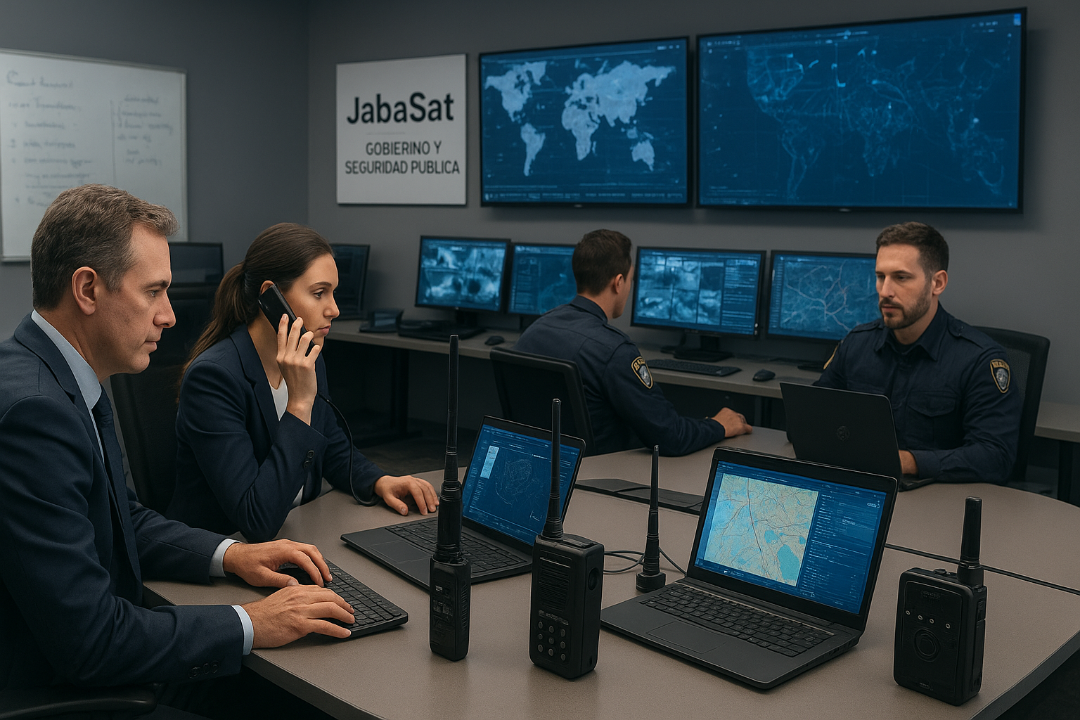 JabaSat Gobierno y Seguridad Pública Comunicación Satelital Segura para Operaciones de Misión Crítica