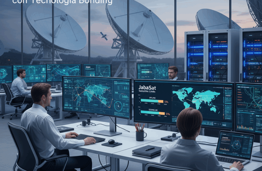 JabaSat Internet Satelital Simétrico con Tecnología Bonding: Conectividad de Misión Crítica para Redes Industriales y Privadas