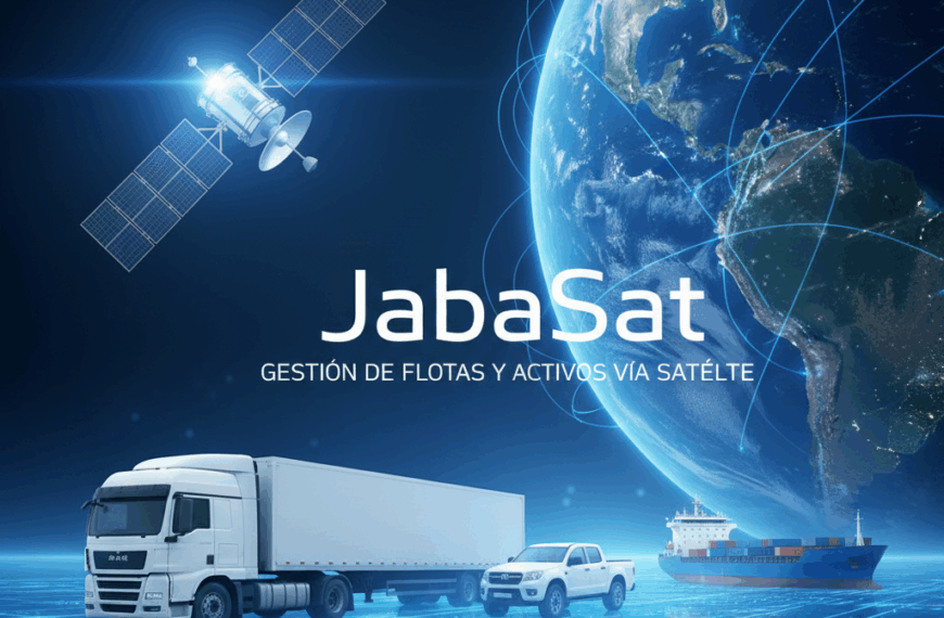 JabaSat Gestión de Flotas y Activos Vía Satélite