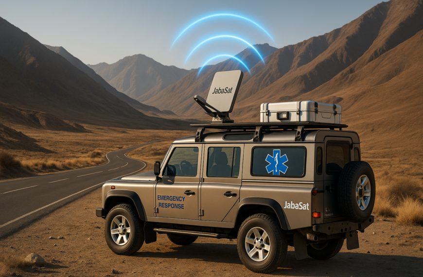 Internet Satelital en Movimiento ðŸš€ JabaSat Internet Satelital en Movimiento: Conectividad Vehicular de Misión Crítica para Carreteras en México Planes desde 10 Mbps Simétricos en Movimiento (Satcom On-The-Move) con Antenas FlatPanel Personalizadas para Alto Rendimiento En el ámbito de la conectividad vehicular en movimiento en México, contar con una conexión estable y confiable es crucial, especialmente para vehículos en… Internet Satelital, internet satelital en movimiento, Internet satelital vehicular, movil