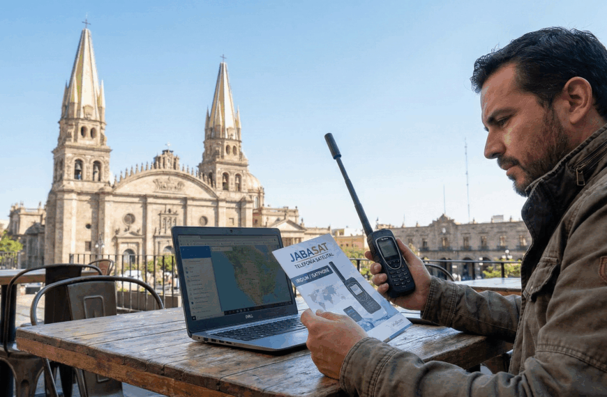 Telefonía Satelital en Guadalajara: Conectividad Total con JabaSat y Planes Iridium e IsatPhone
