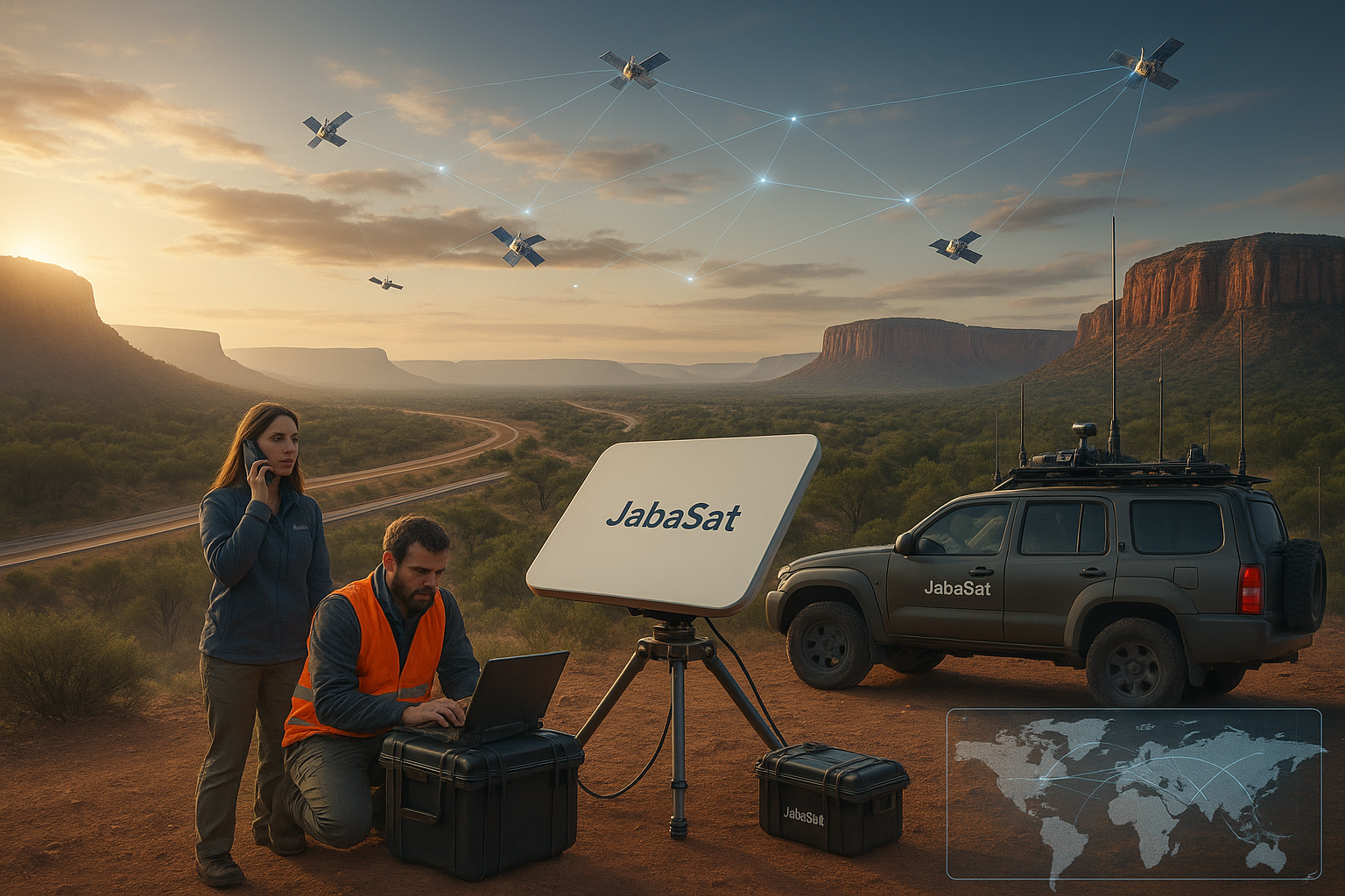 Comunicaciones Satelitales Móviles