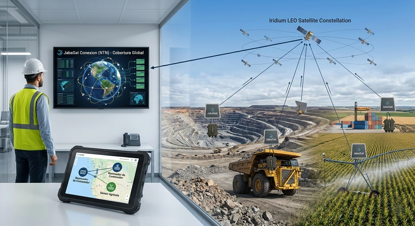 JabaSat Conexion (NTN): Revolucionando el IoT Industrial con Tecnología Direct-to-Device